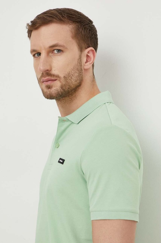 Calvin Klein polo zielony K10K111196