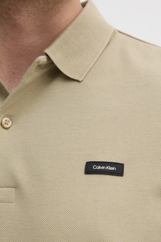 Поло Calvin Klein K10K111196 зелений