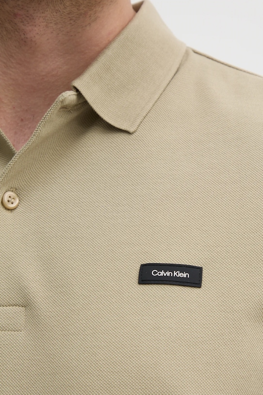 Polo majica Calvin Klein K10K111196 zelena