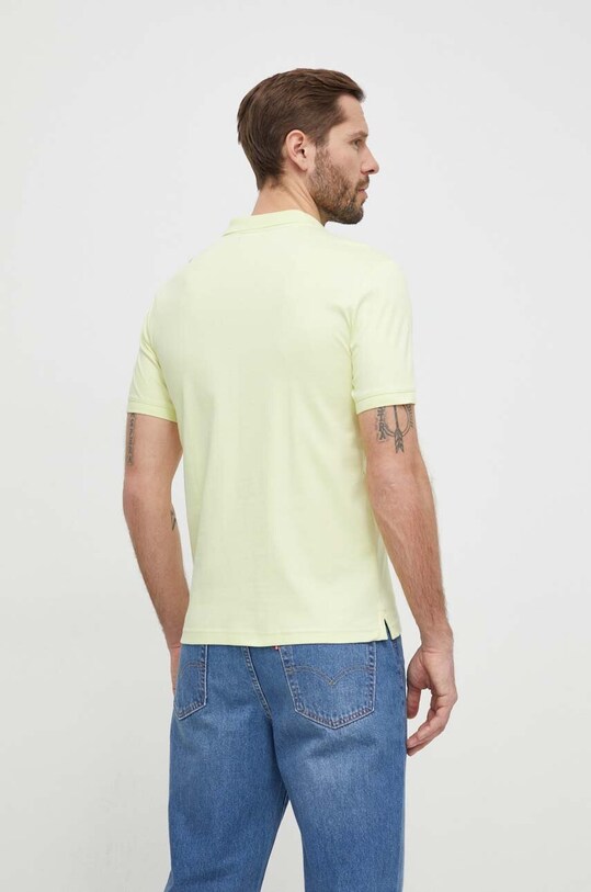 Βαμβακερό μπλουζάκι πόλο Calvin Klein K10K111657 πράσινο AA00