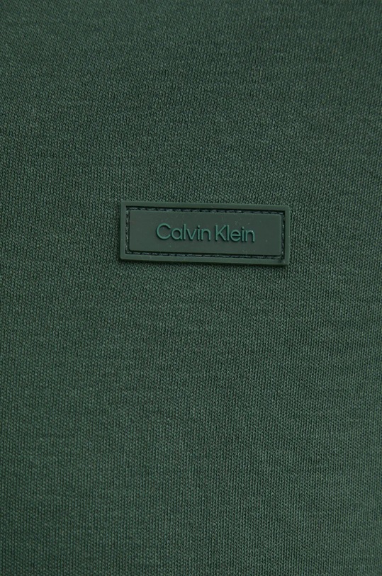 Bavlněné polo tričko Calvin Klein K10K111657 zelená