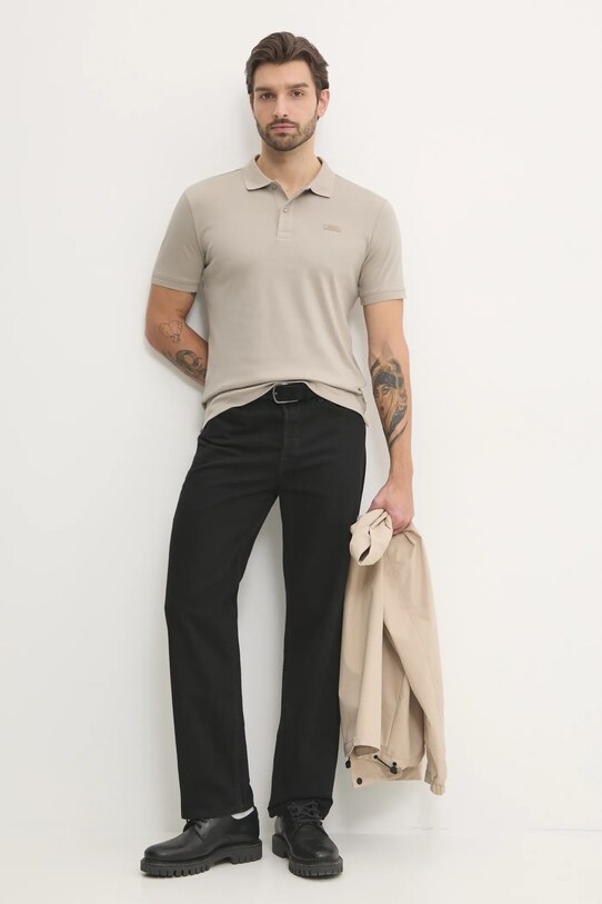 Calvin Klein polo in cotone K10K111657 beige AA00