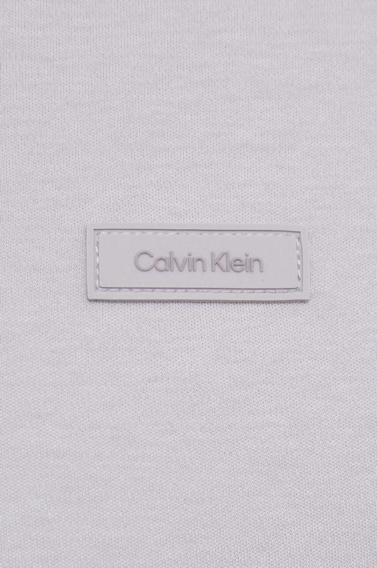 Βαμβακερό μπλουζάκι πόλο Calvin Klein γκρί K10K111657