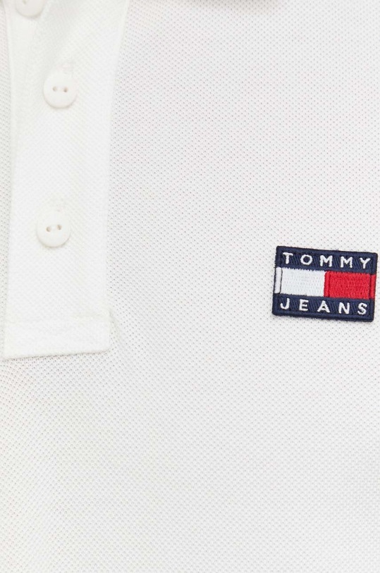 Tommy Jeans polo bawełniane DM0DM16224 beżowy