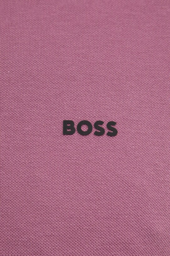 BOSS polo bawełniane Parlay 190 50494697 różowy