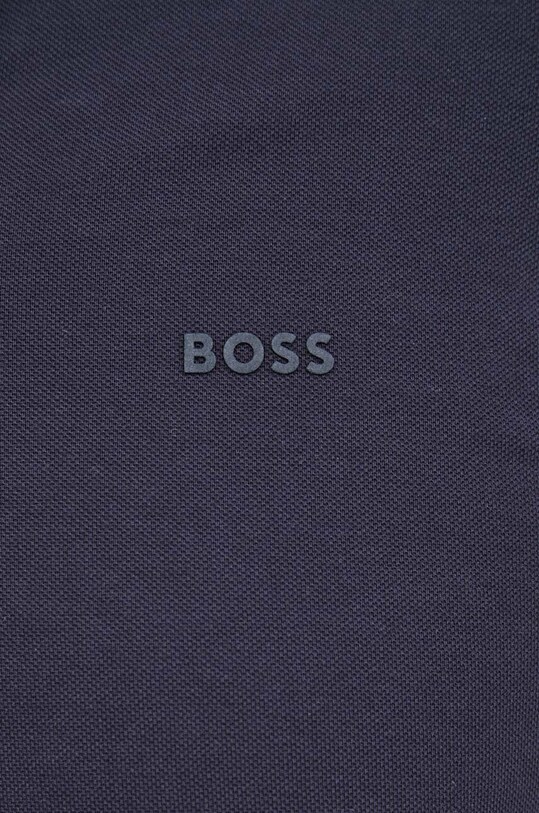 BOSS polo bawełniane 50494697 granatowy