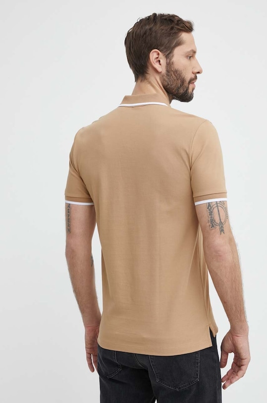 Odjeća Pamučna polo majica BOSS 50494697 bež
