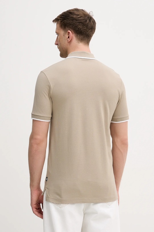 Odzież BOSS polo bawełniane 50494697 zielony