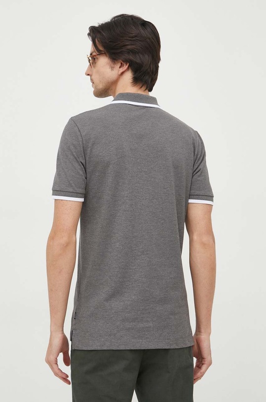 Odzież BOSS polo bawełniane 50494697 szary