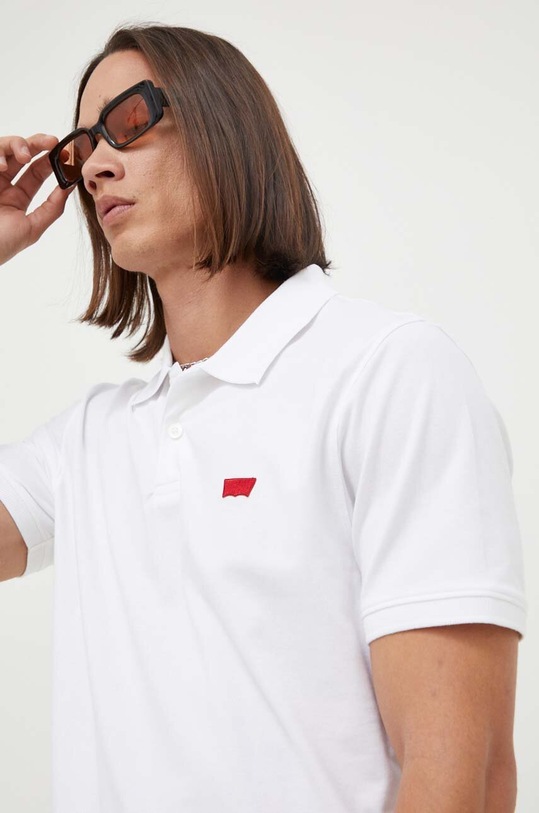 Levi's polo biały A4842.0002