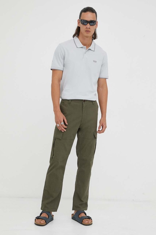 Levi's polo A4842.0020 szary AW23