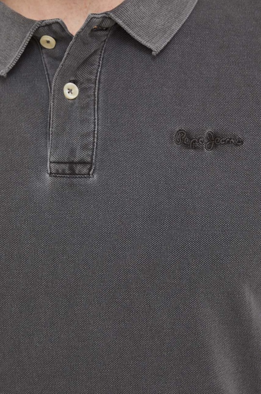 Pepe Jeans longsleeve bawełniany Oliver szary PM542085.990
