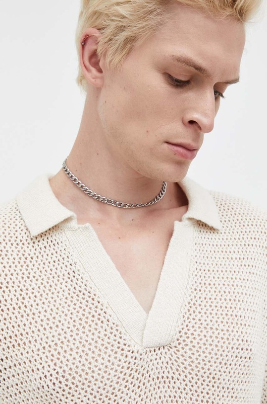 Abercrombie & Fitch sweter KI120.3145.178 beżowy