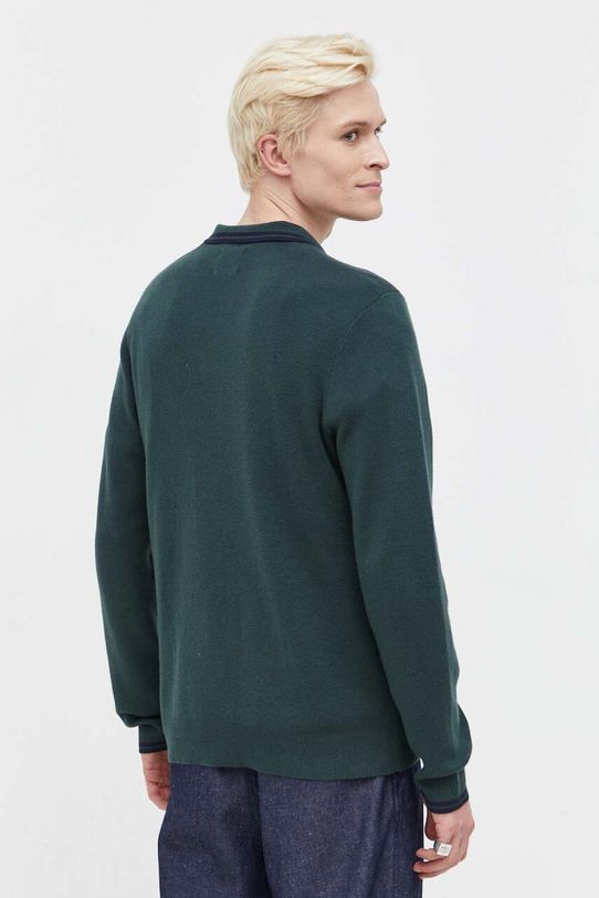 Odzież Abercrombie & Fitch sweter KI120.3147.330 zielony