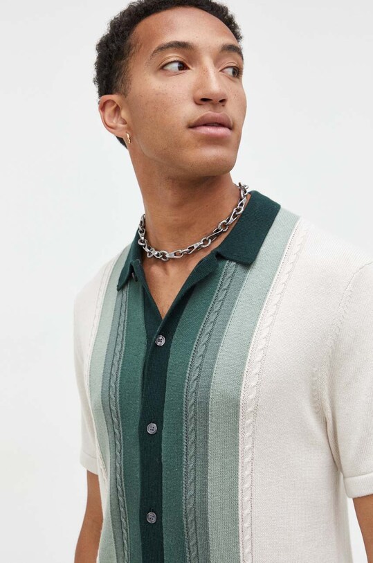Abercrombie & Fitch cardigan verde KI120.3192.308