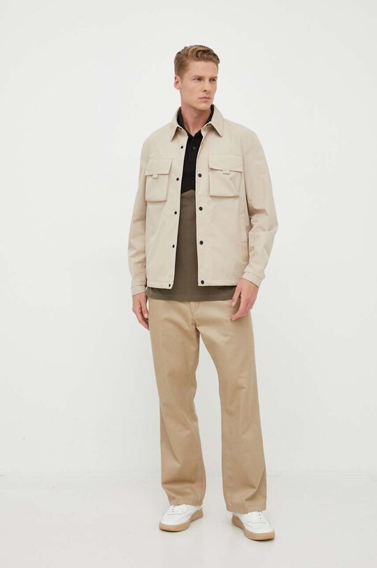 Armani Exchange polo bawełniane 6RZFLA.ZJM5Z multicolor AW23
