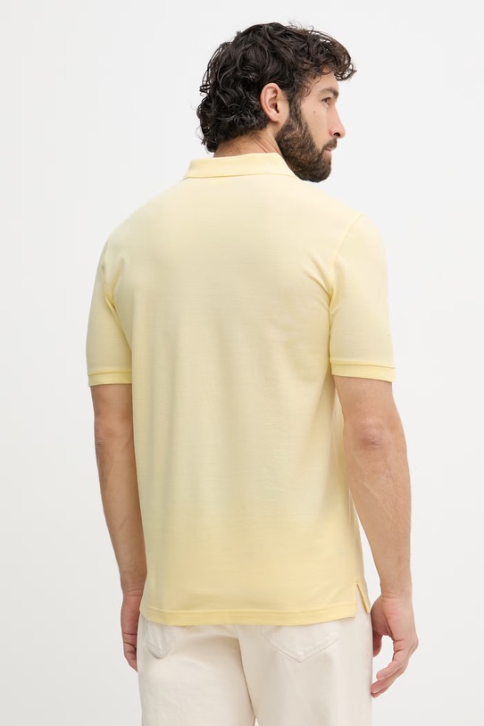 Odzież Gant polo męskie bawełniane 2210. żółty