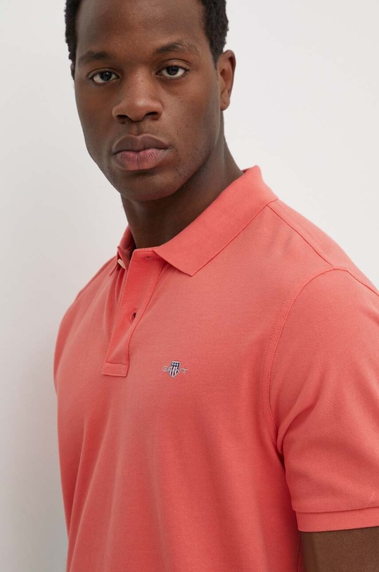 Gant polo bawełniane różowy 2210.