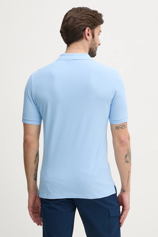 Одяг Бавовняне поло Gant 2210. блакитний