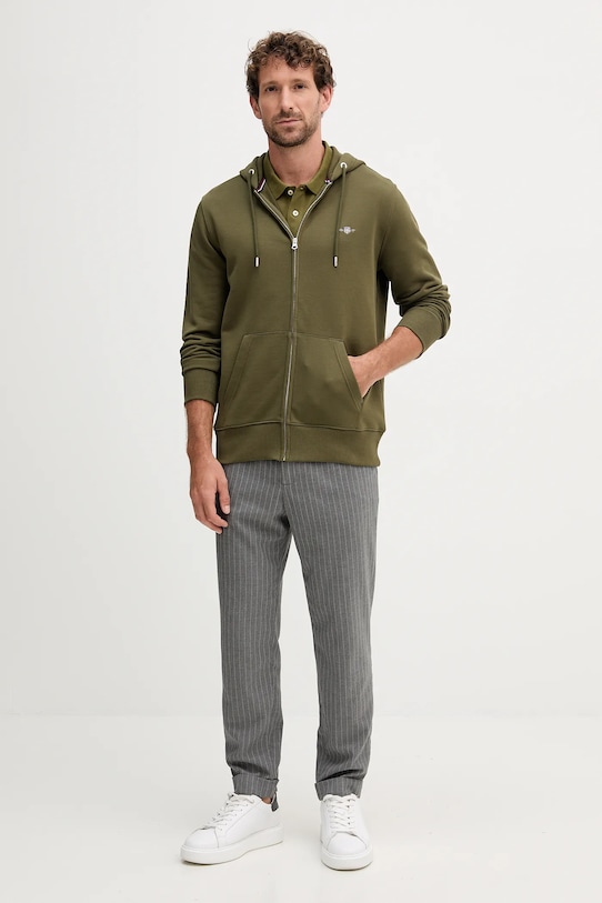 Gant polo bawełniane 2210. zielony AW25