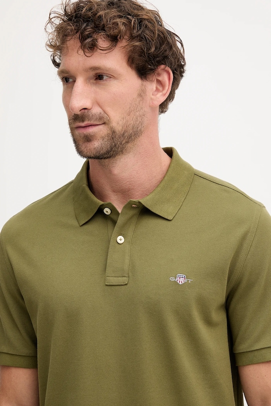 Gant polo bawełniane zielony 2210.