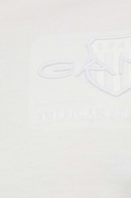 Bavlnené polo tričko Gant 2062025 béžová