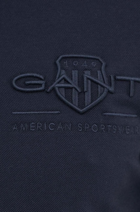 Gant polo bawełniane 2062025 granatowy
