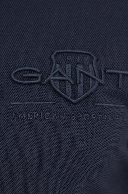 Gant polo bawełniane 2062025 granatowy