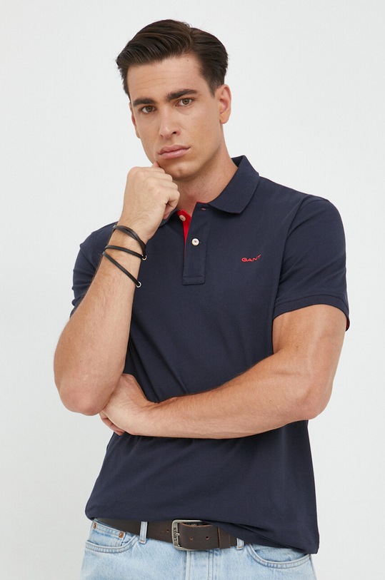 Polo majica Gant mornarsko plava 2062026