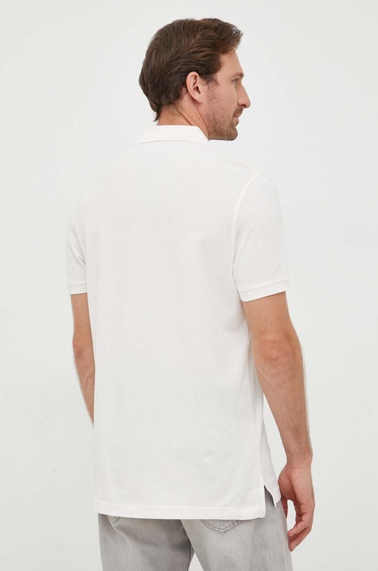 Odzież Tommy Hilfiger polo bawełniane MW0MW33266 beżowy