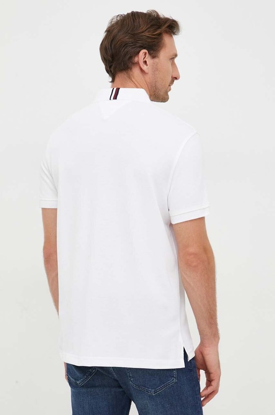 Odzież Tommy Hilfiger polo MW0MW33273 biały
