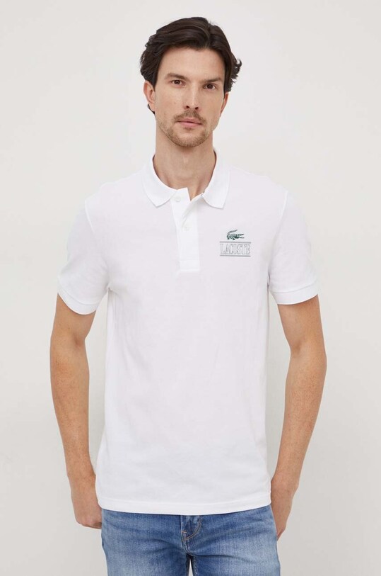 Lacoste tricou polo alb PH1136
