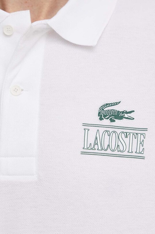 Lacoste tricou polo PH1136 alb