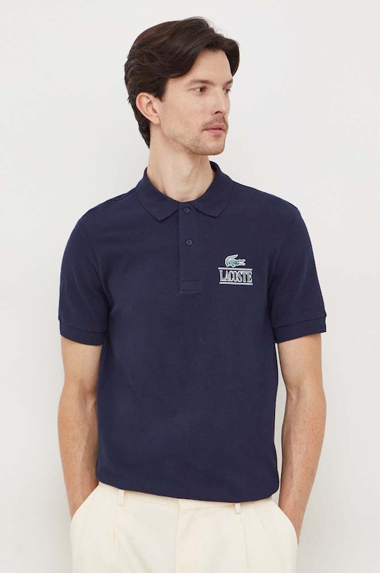 Поло Lacoste regular темно-синій PH1136