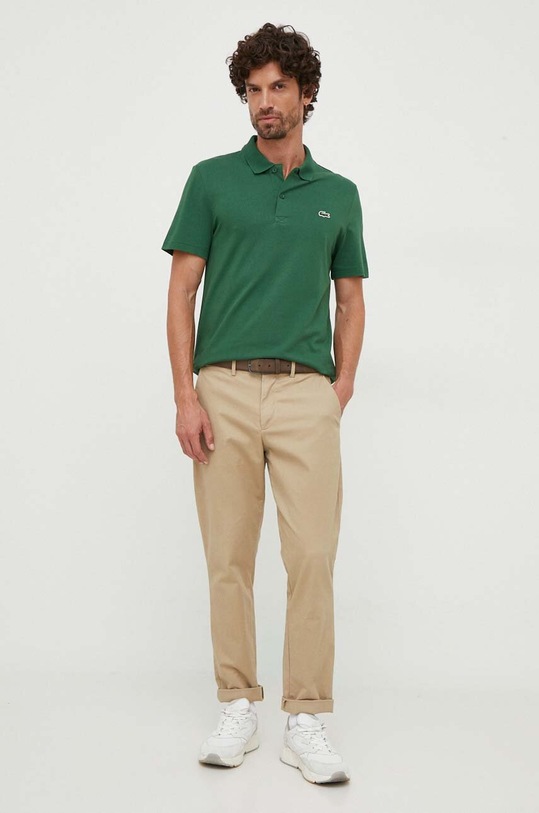 Polo majica Lacoste DH0783 zelena SS24