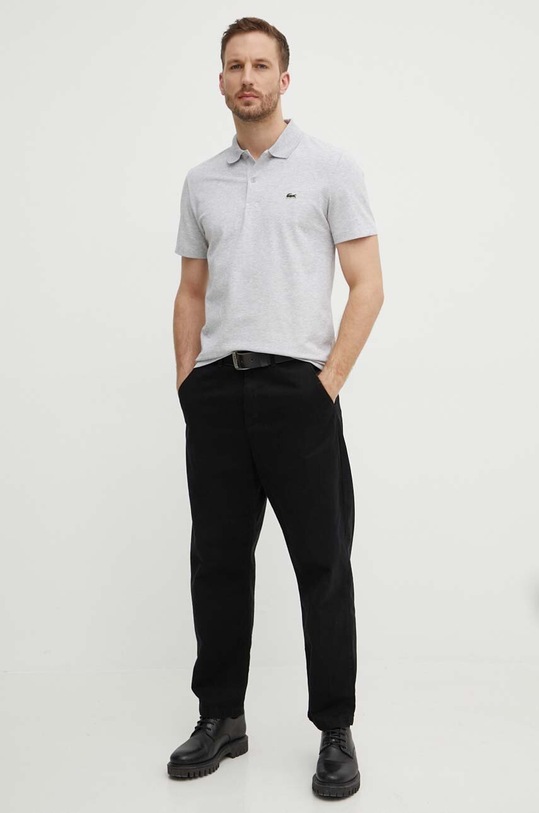 Lacoste polo DH0783 szary SS24