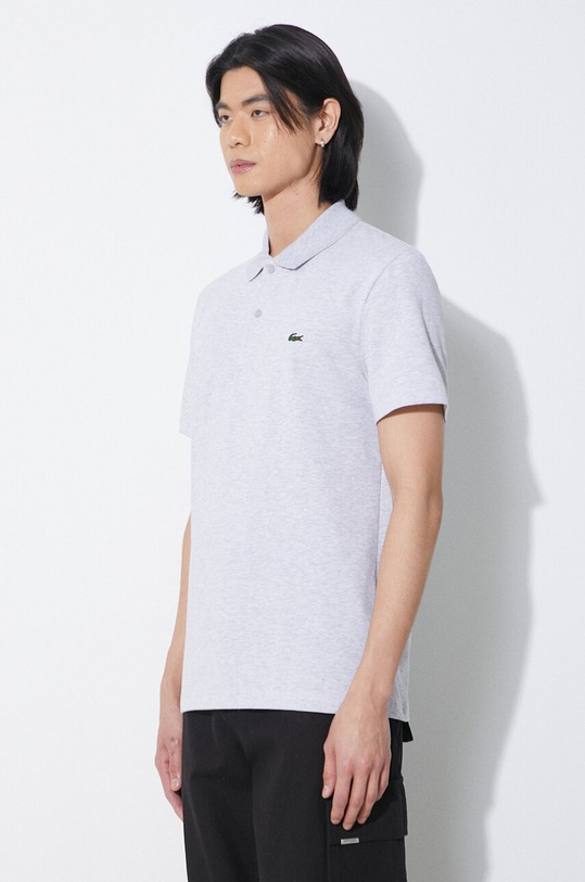 Lacoste polo shirt gray DH0783