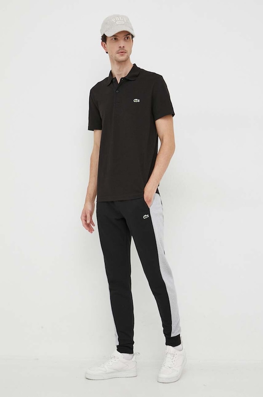 Lacoste poló DH0783 fekete SS24
