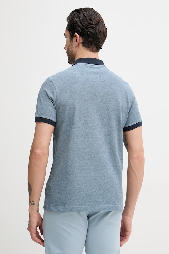 Odzież Barbour polo bawełniane MML0628 granatowy