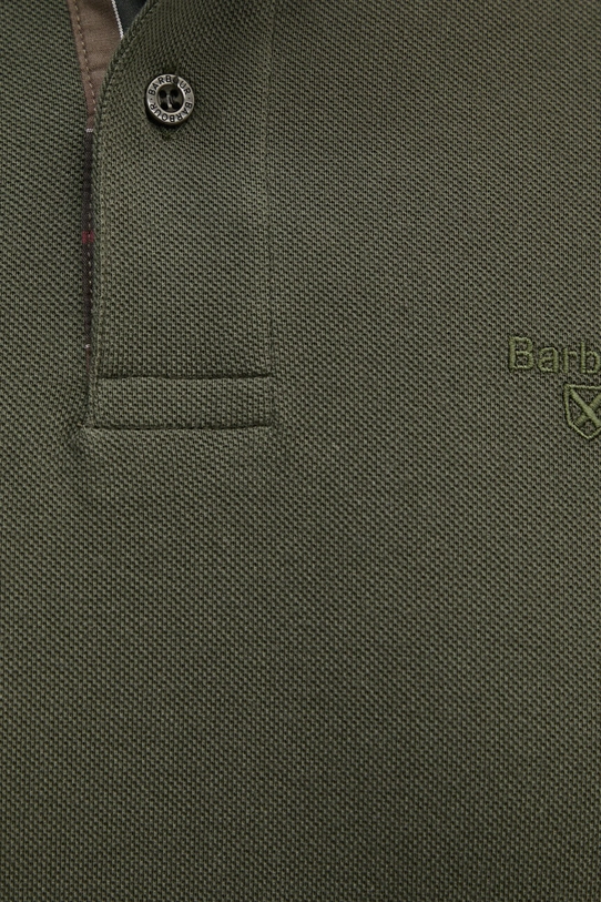 Barbour longsleeve bawełniany MML0705 zielony