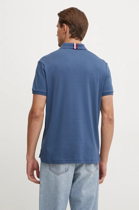 Бавовняне поло Tommy Hilfiger MW0MW35585 темно-синій AA00