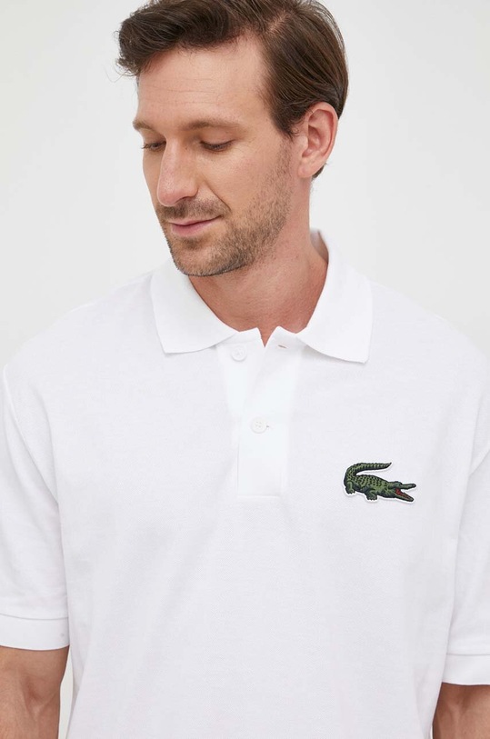 Lacoste polo in cotone bianco PH3922
