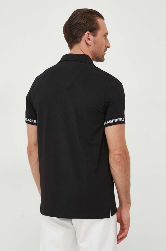 Odzież Karl Lagerfeld polo 532221.745018 czarny