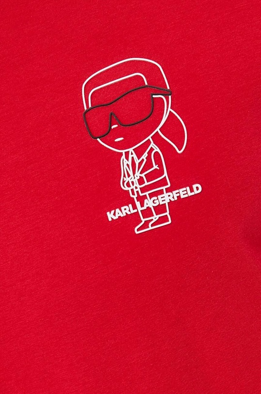Karl Lagerfeld polo 532221.745420 czerwony
