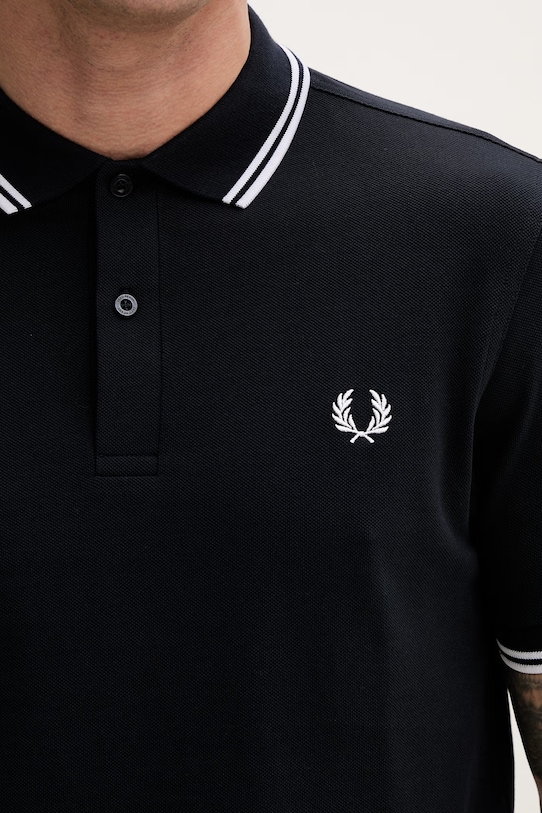 Fred Perry polo bawełniane M3600.238 granatowy