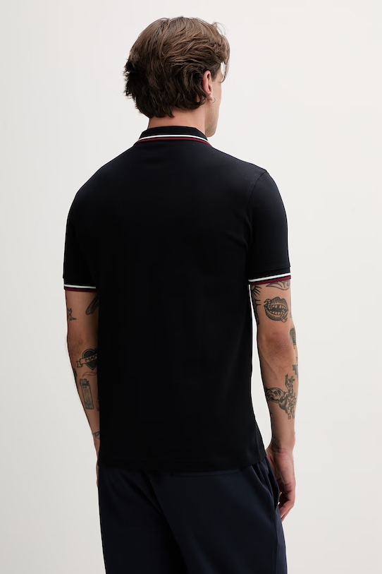 Odzież Fred Perry polo bawełniane M3600.T55 granatowy