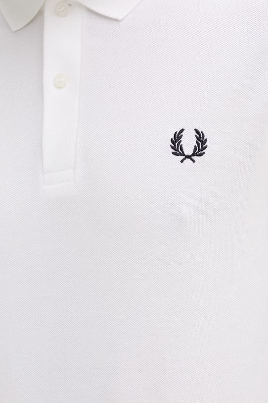 Fred Perry polo bawełniane M6000.100 biały