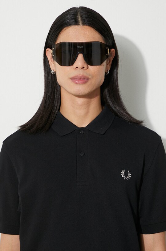 Fred Perry cotton polo shirt M6000.906 black
