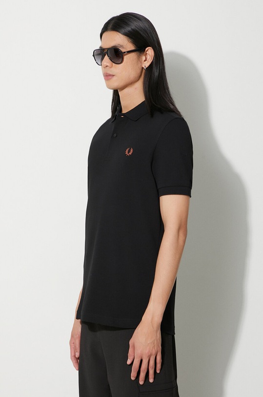 Clothing Fred Perry cotton polo shirt M6000.S76 black