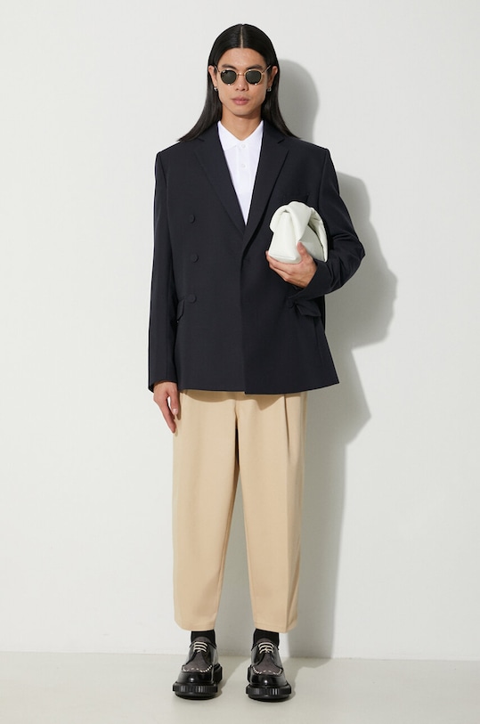 Fred Perry longsleeve bawełniany M6006.100 biały AA00